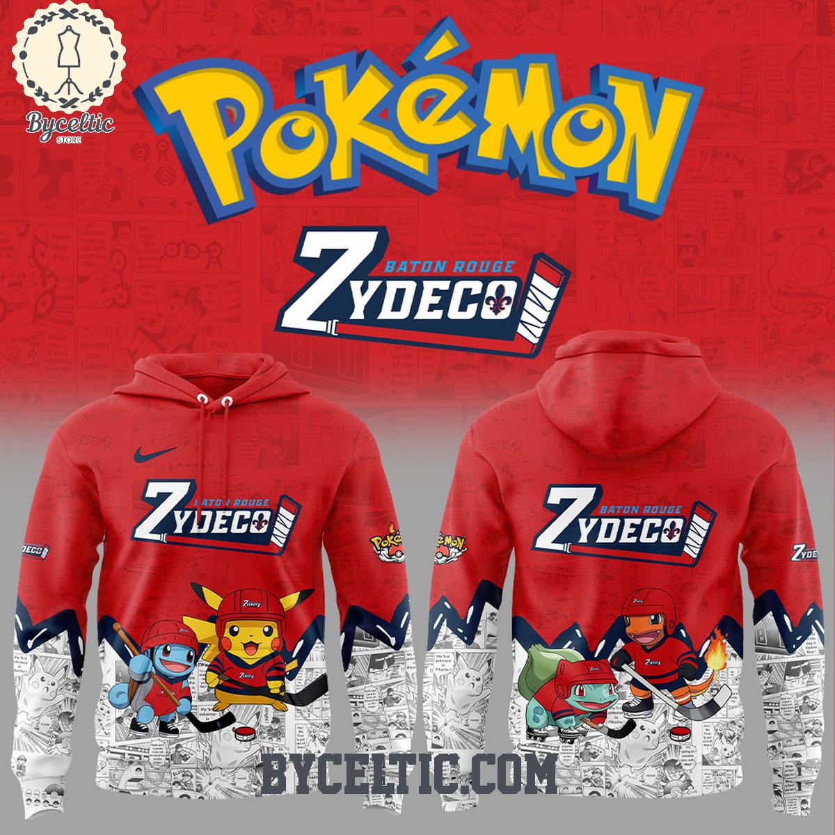Baton Rouge Zydeco Pokémon 2025 Hoodie T Shirt Baton Rouge Zydeco Pokémon 2025 Hoodie T Shirt