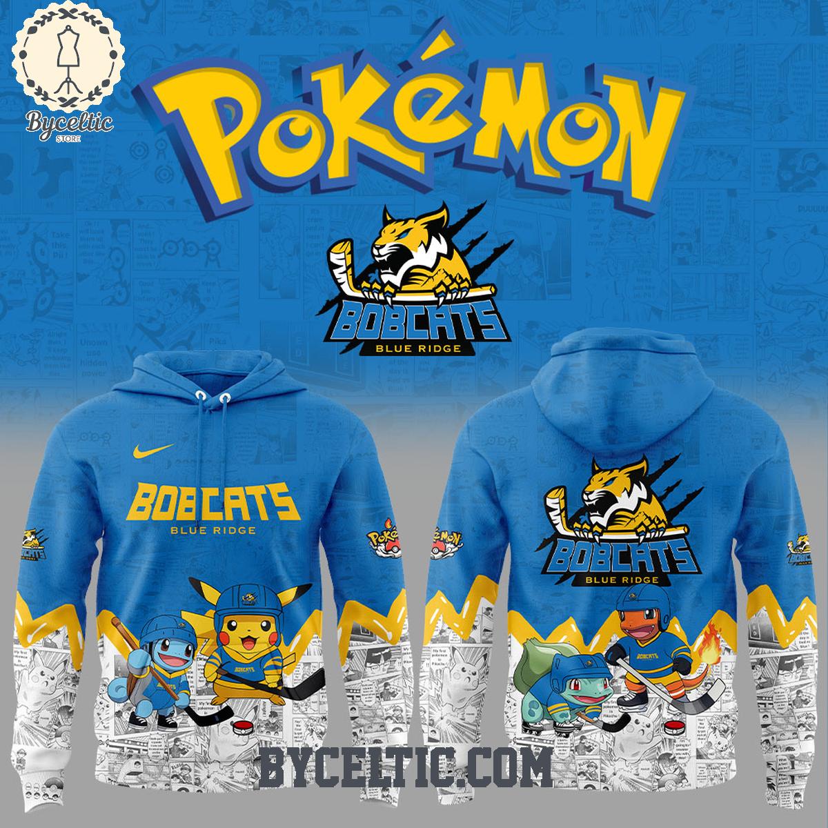 Blue Ridge Bobcats Pokémon 2025 Hoodie T Shirt Blue Ridge Bobcats Pokémon 2025 Hoodie T Shirt