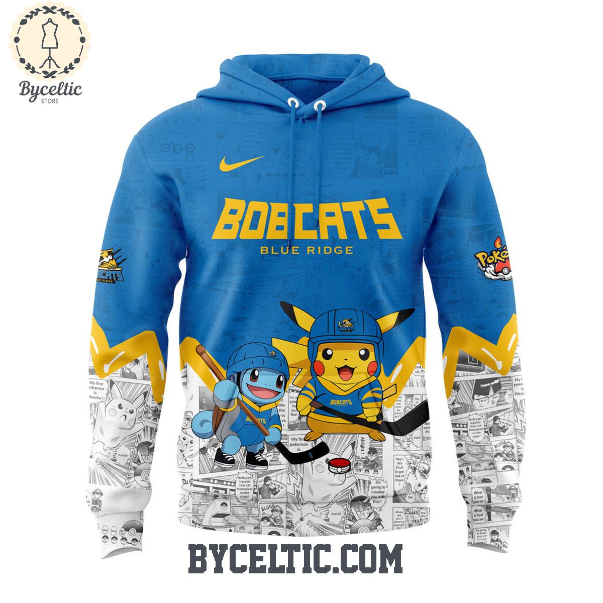 Blue Ridge Bobcats Pokémon 2025 Hoodie T Shirt Blue Ridge Bobcats Pokémon 2025 Hoodie T Shirt