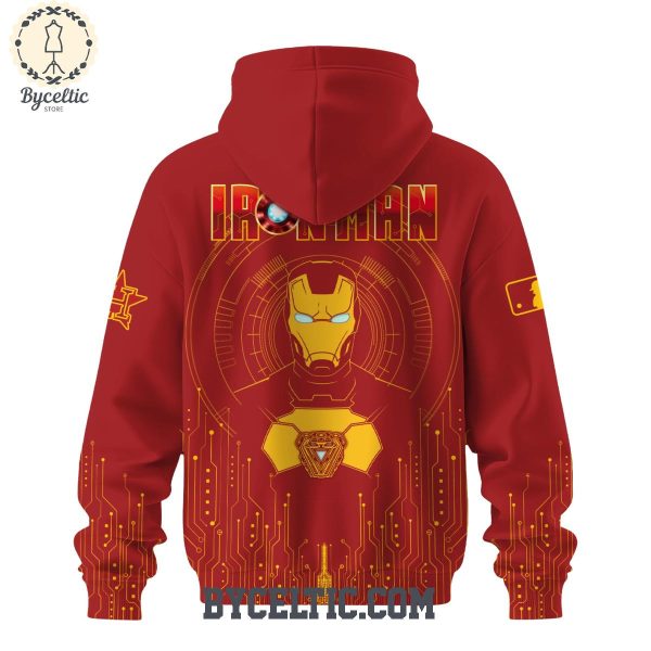 Houston Astros Iron Man Tony Stark Hoodie T Shirt