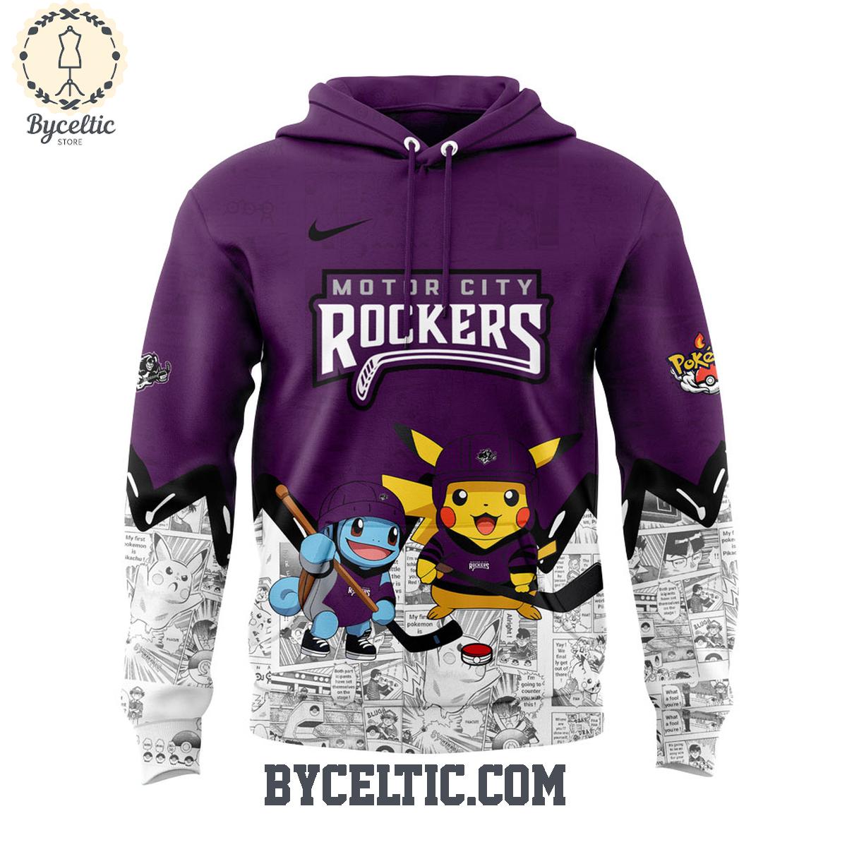 Motor City Rockers Pokémon 2025 Hoodie T Shirt Motor City Rockers Pokémon 2025 Hoodie T Shirt