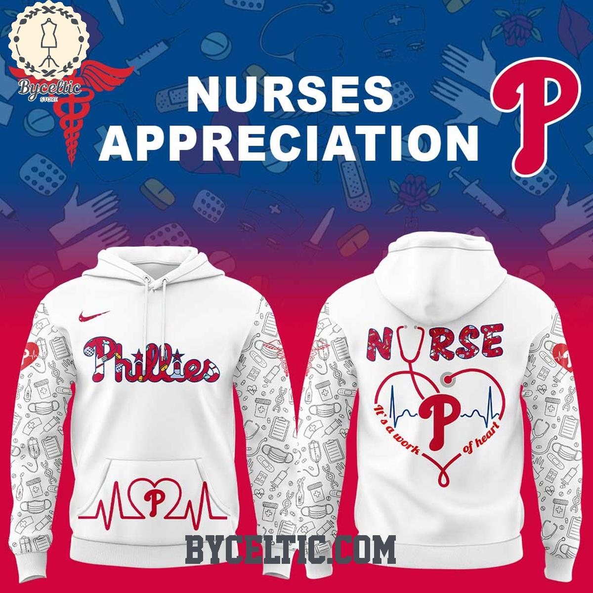 Philadelphia Phillies Nurses Appreciation 2025 Hoodie T Shirt Philadelphia Phillies Nurses Appreciation 2025 Hoodie T Shirt