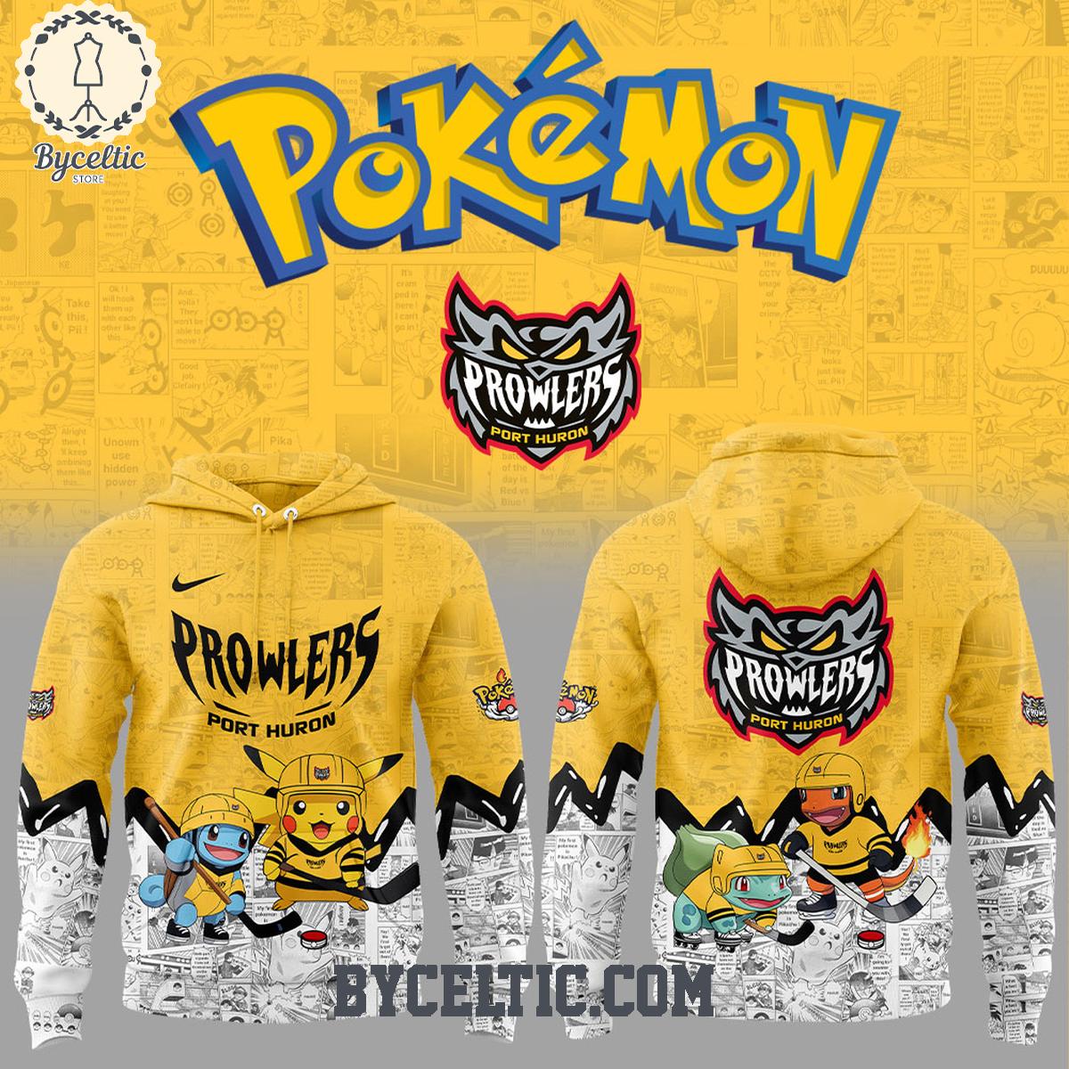 Port Huron Prowlers Pokémon 2025 Hoodie T Shirt Port Huron Prowlers Pokémon 2025 Hoodie T Shirt