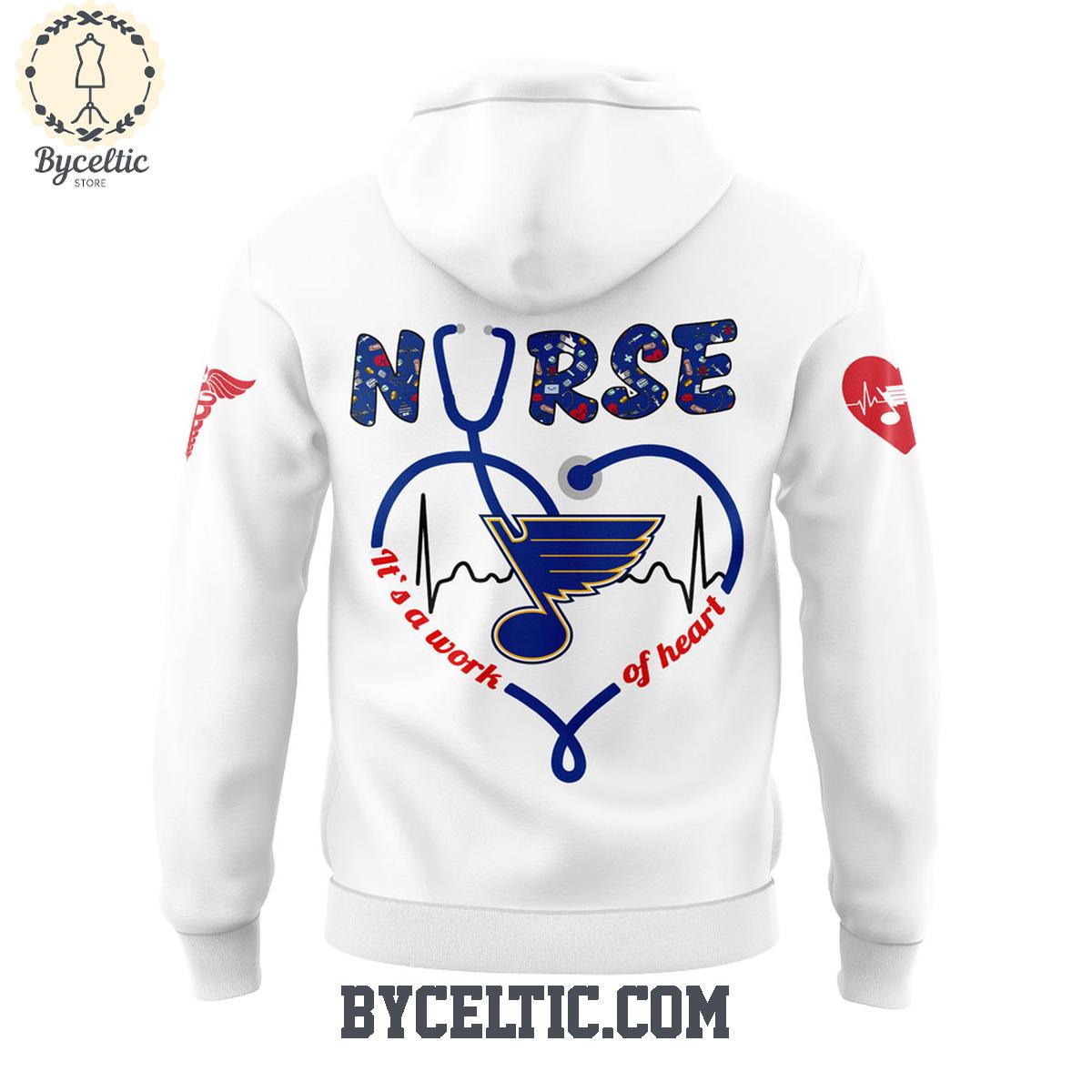 St. Louis Blues Nurses Appreciation 2025 Hoodie T Shirt St. Louis Blues Nurses Appreciation 2025 Hoodie T Shirt