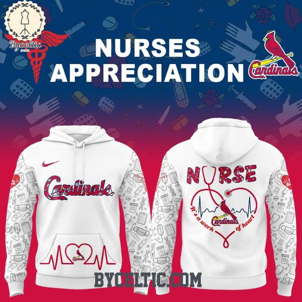 St.Louis Cardinals Nurses Appreciation 2025 Hoodie T Shirt