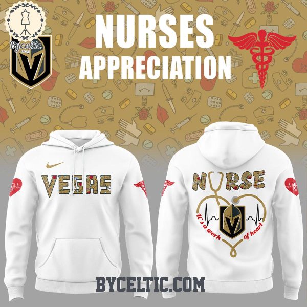 Vegas Golden Knights Nurses Appreciation 2025 Hoodie T Shirt