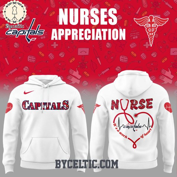 Washington Capitals Nurses Appreciation 2025 Hoodie T Shirt