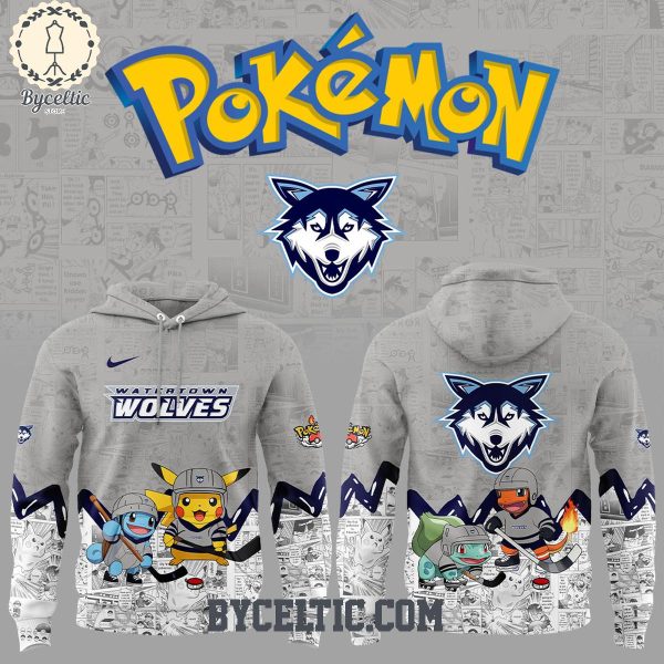 Watertown Wolves Pokémon 2025 Hoodie T Shirt