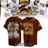 Western Michigan Broncos 2025 NCAA Men’s National Champions Black Baseball Jersey